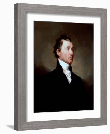 Portrait of James Monroe, c.1819-Samuel Finley Breese Morse-Framed Giclee Print