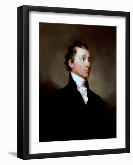 Portrait of James Monroe, c.1819-Samuel Finley Breese Morse-Framed Giclee Print