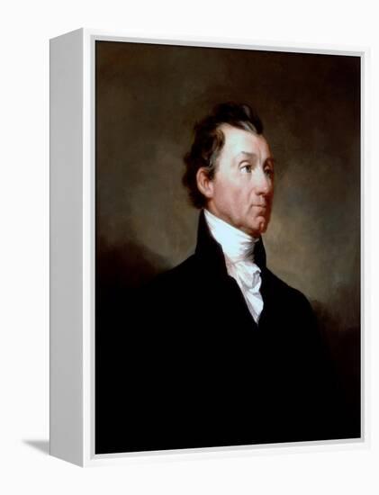 Portrait of James Monroe, c.1819-Samuel Finley Breese Morse-Framed Premier Image Canvas