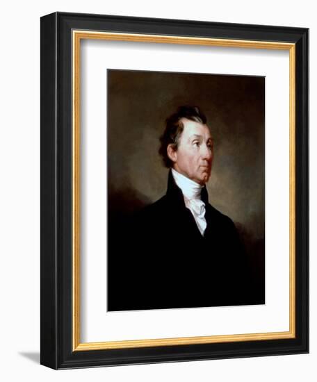 Portrait of James Monroe, c.1819-Samuel Finley Breese Morse-Framed Giclee Print