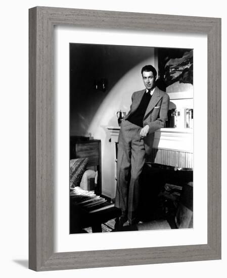 Portrait of James Stewart-null-Framed Photo