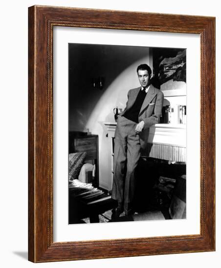 Portrait of James Stewart-null-Framed Photo