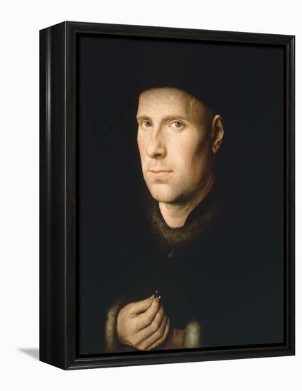 Portrait of Jan De Leeuw, 1390-1441-Jan van Huysum-Framed Premier Image Canvas