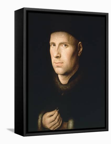 Portrait of Jan De Leeuw, 1390-1441-Jan van Huysum-Framed Premier Image Canvas