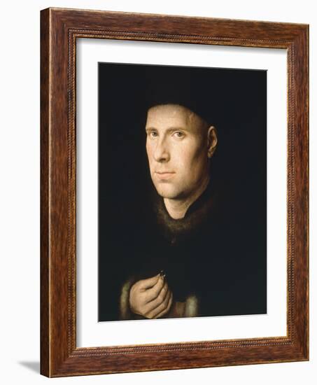 Portrait of Jan De Leeuw, 1390-1441-Jan van Huysum-Framed Giclee Print