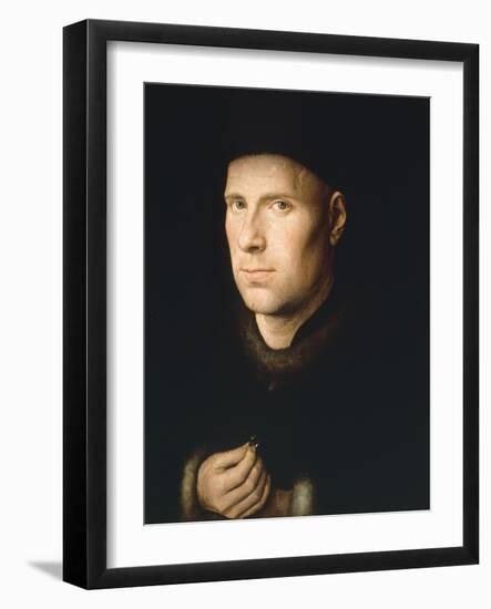 Portrait of Jan De Leeuw, 1390-1441-Jan van Huysum-Framed Giclee Print