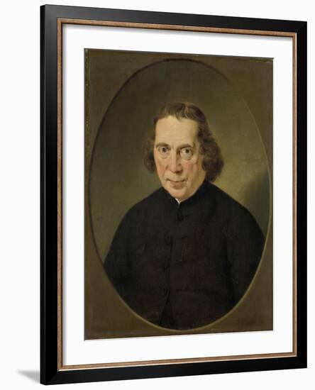 Portrait of Jan Nieuwenhuyzen-Adriaan De Lelie-Framed Art Print