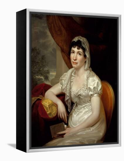 Portrait of Jane Griffith Koch, c.1817-Rembrandt Peale-Framed Premier Image Canvas