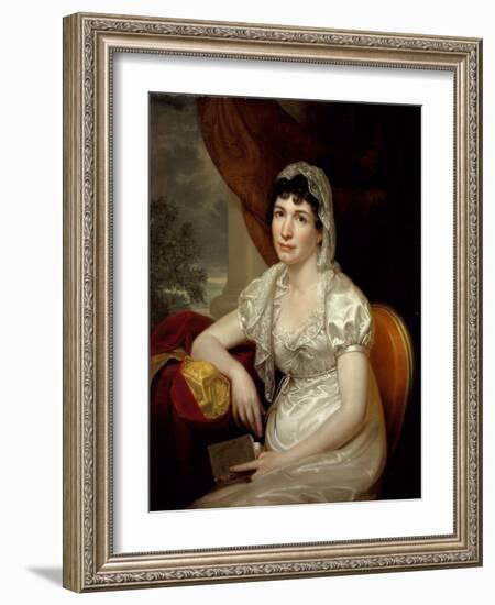 Portrait of Jane Griffith Koch, c.1817-Rembrandt Peale-Framed Giclee Print