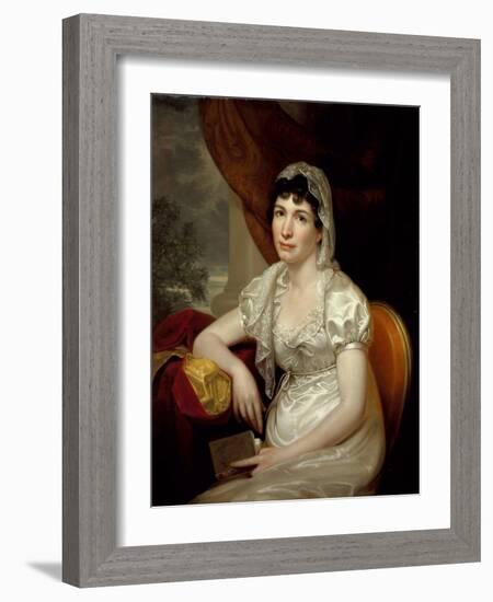 Portrait of Jane Griffith Koch, c.1817-Rembrandt Peale-Framed Giclee Print