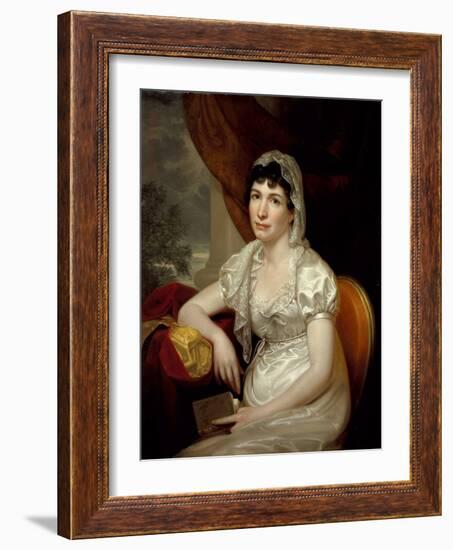 Portrait of Jane Griffith Koch, c.1817-Rembrandt Peale-Framed Giclee Print