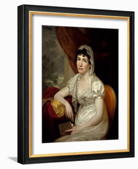 Portrait of Jane Griffith Koch, c.1817-Rembrandt Peale-Framed Giclee Print