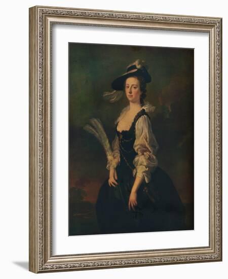 'Portrait of Jane Hale, Mrs Madan', 1746-Allan Ramsay-Framed Giclee Print