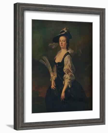 'Portrait of Jane Hale, Mrs Madan', 1746-Allan Ramsay-Framed Giclee Print