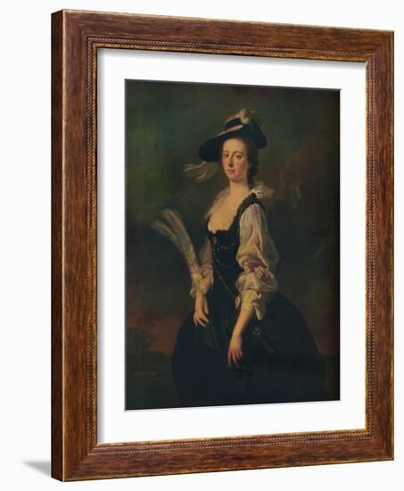 'Portrait of Jane Hale, Mrs Madan', 1746-Allan Ramsay-Framed Giclee Print