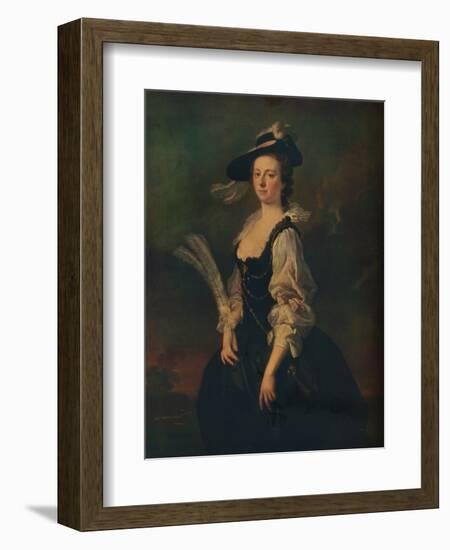 'Portrait of Jane Hale, Mrs Madan', 1746-Allan Ramsay-Framed Giclee Print