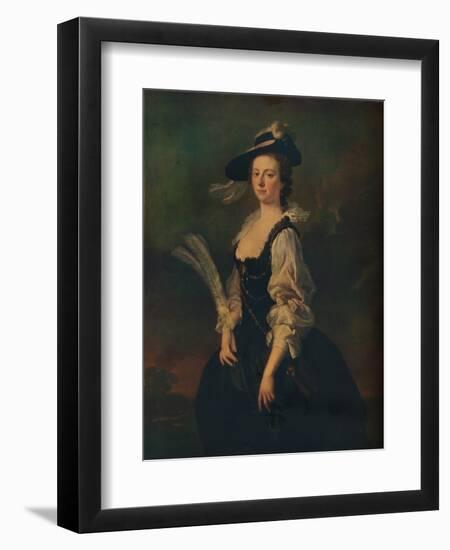 'Portrait of Jane Hale, Mrs Madan', 1746-Allan Ramsay-Framed Giclee Print