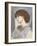 Portrait of Jane Morris, 1868-74-Dante Gabriel Rossetti-Framed Giclee Print