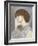 Portrait of Jane Morris, 1868-74-Dante Gabriel Rossetti-Framed Giclee Print