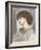 Portrait of Jane Morris, 1868-74-Dante Gabriel Rossetti-Framed Giclee Print