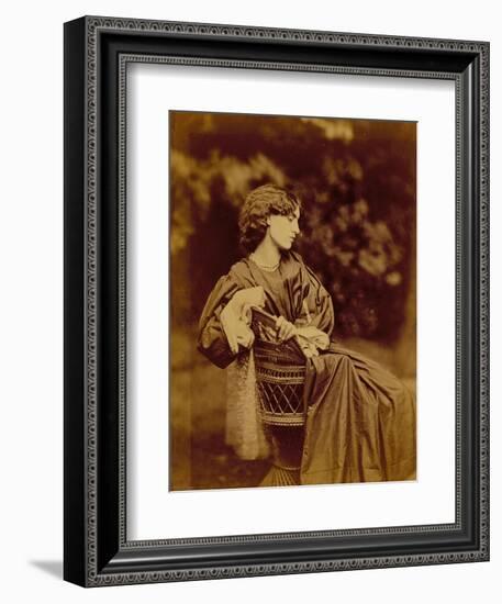 Portrait of Jane Morris-John R. Parsons-Framed Giclee Print