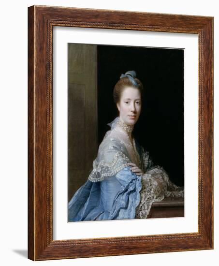 Portrait of Jean Abercromby, Mrs Morison of Haddo-Allan Ramsay-Framed Giclee Print