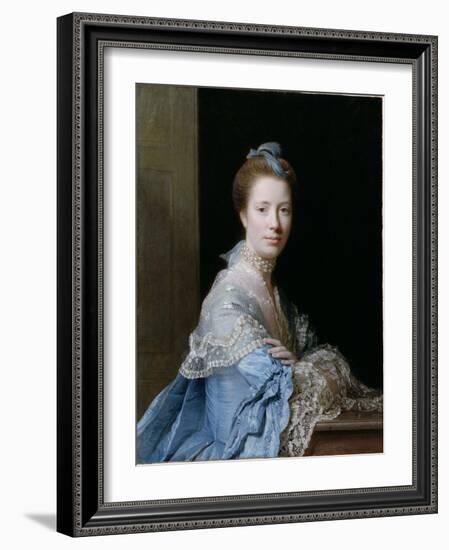 Portrait of Jean Abercromby, Mrs Morison of Haddo-Allan Ramsay-Framed Giclee Print