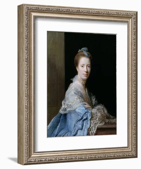 Portrait of Jean Abercromby, Mrs Morison of Haddo-Allan Ramsay-Framed Giclee Print