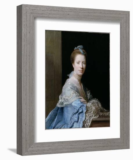 Portrait of Jean Abercromby, Mrs Morison of Haddo-Allan Ramsay-Framed Giclee Print