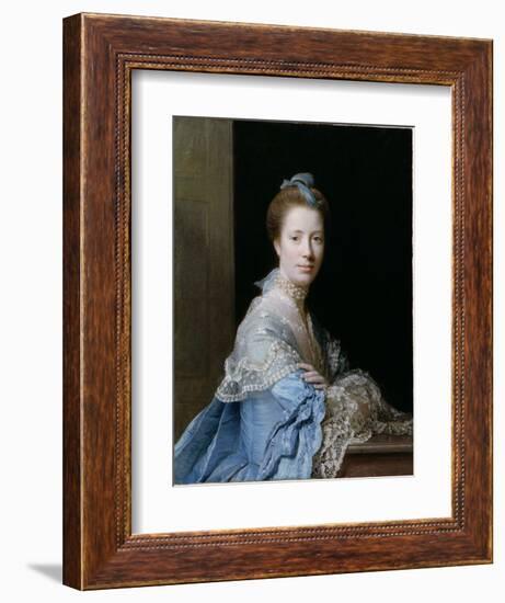 Portrait of Jean Abercromby, Mrs Morison of Haddo-Allan Ramsay-Framed Giclee Print