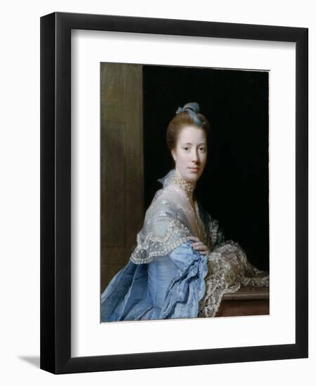 Portrait of Jean Abercromby, Mrs Morison of Haddo-Allan Ramsay-Framed Giclee Print