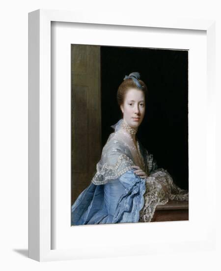 Portrait of Jean Abercromby, Mrs Morison of Haddo-Allan Ramsay-Framed Giclee Print