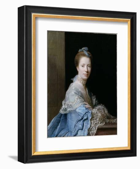 Portrait of Jean Abercromby, Mrs Morison of Haddo-Allan Ramsay-Framed Giclee Print