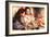 Portrait of Jean and Genevieve Caillebotte-Pierre-Auguste Renoir-Framed Art Print