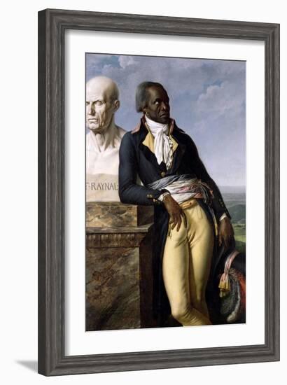 Portrait of Jean-Baptiste Belley (D.1804) Deputy of San Domingo, 1797-Anne-Louis Girodet de Roussy-Trioson-Framed Giclee Print