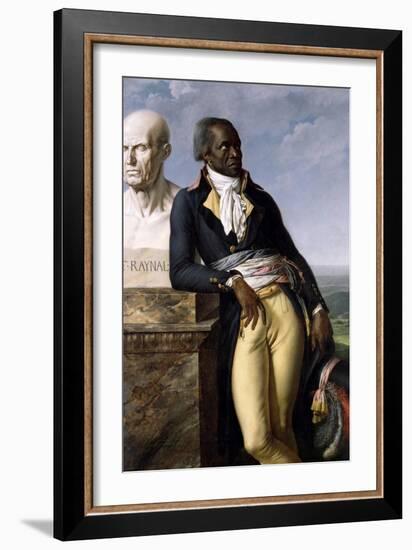Portrait of Jean-Baptiste Belley (D.1804) Deputy of San Domingo, 1797-Anne-Louis Girodet de Roussy-Trioson-Framed Giclee Print