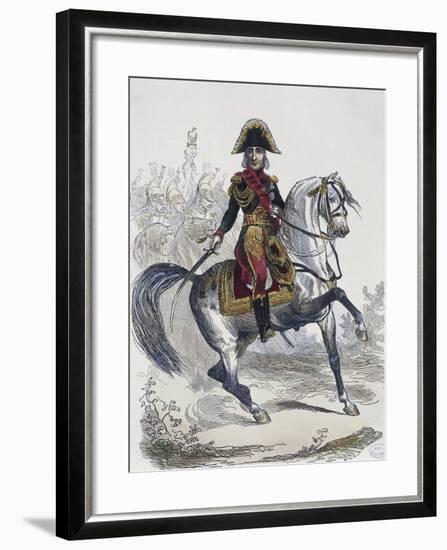 Portrait of Jean Baptiste Bessieres-null-Framed Giclee Print