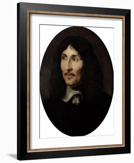 Portrait of Jean-Baptiste Colbert de Torcy-Claude Lefebvre-Framed Giclee Print