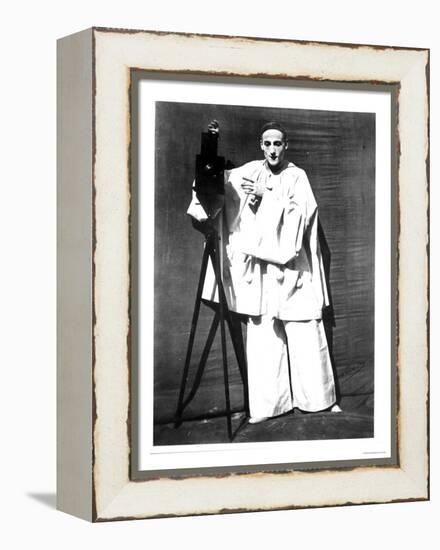 Portrait of Jean Charles Deburau as Pierrot, circa 1850-60-Nadar-Framed Premier Image Canvas