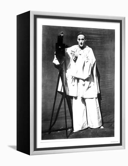 Portrait of Jean Charles Deburau as Pierrot, circa 1850-60-Nadar-Framed Premier Image Canvas