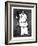 Portrait of Jean Charles Deburau as Pierrot, circa 1850-60-Nadar-Framed Giclee Print