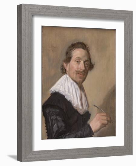 Portrait of Jean De La Chambre at the Age of 33, 1638-Frans Hals-Framed Giclee Print