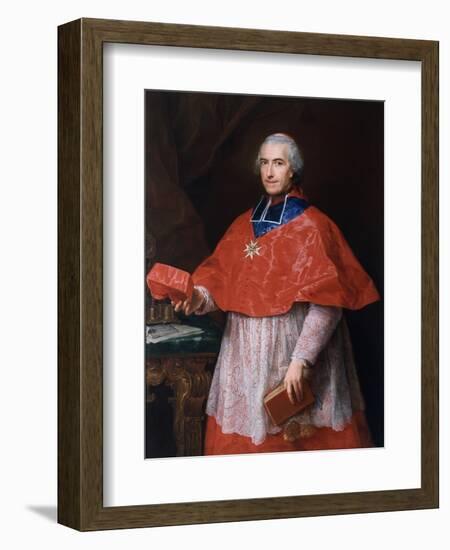 Portrait of Jean-François-Joseph Rochechouart, 1762-Pompeo Girolamo Batoni-Framed Giclee Print