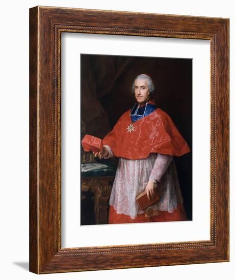 Portrait of Jean-François-Joseph Rochechouart, 1762-Pompeo Girolamo Batoni-Framed Giclee Print