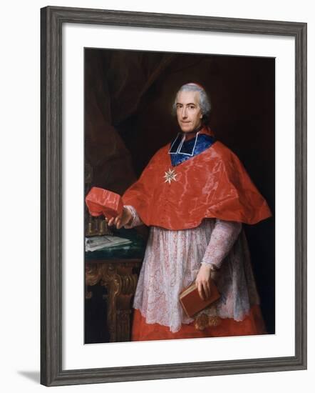 Portrait of Jean-François-Joseph Rochechouart, 1762-Pompeo Girolamo Batoni-Framed Giclee Print