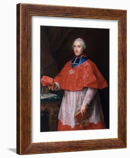 Portrait of Jean-François-Joseph Rochechouart, 1762-Pompeo Girolamo Batoni-Framed Giclee Print