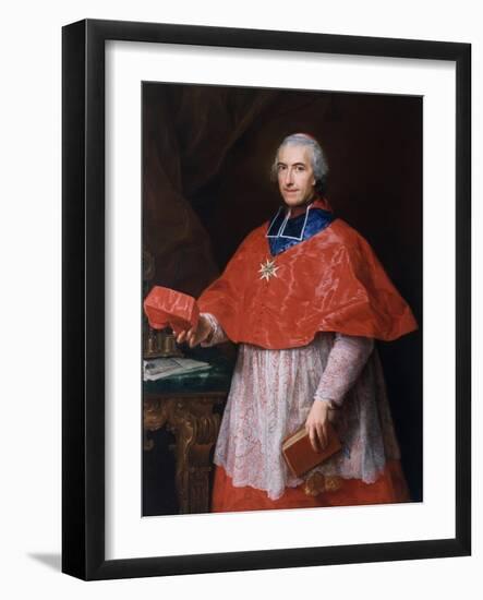 Portrait of Jean-François-Joseph Rochechouart, 1762-Pompeo Girolamo Batoni-Framed Giclee Print