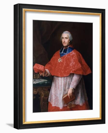 Portrait of Jean-François-Joseph Rochechouart, 1762-Pompeo Girolamo Batoni-Framed Giclee Print