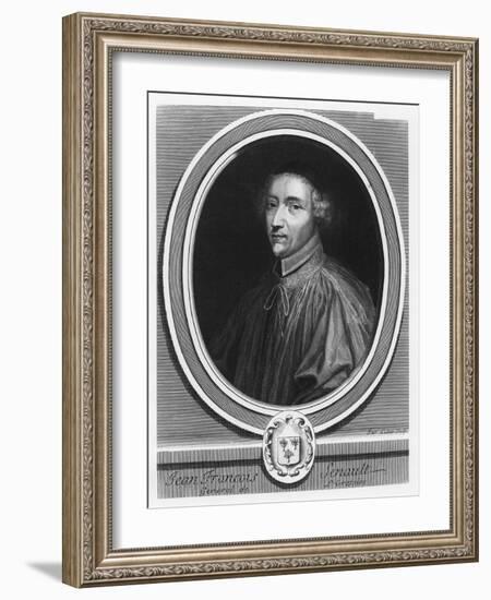 Portrait of Jean-François Senault-Jacques Lubin-Framed Giclee Print