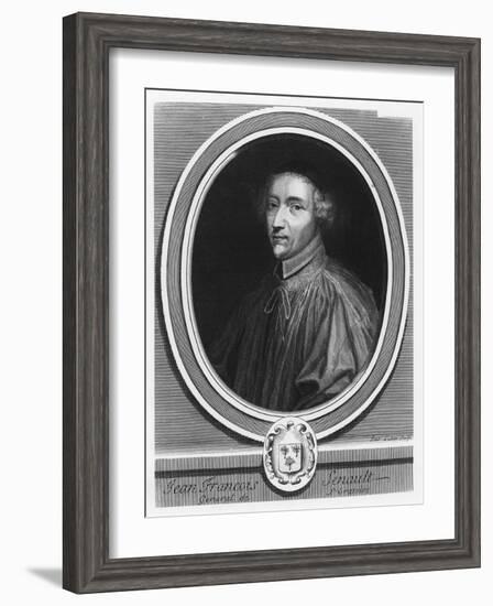 Portrait of Jean-François Senault-Jacques Lubin-Framed Giclee Print